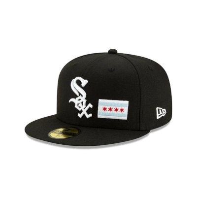 Chicago White Sox Gorra | New Era MLB Team Describe 59fifty Fitted Cap Mexico - Negros